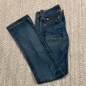 True Religion Low-Rise Boot Cut Jeans size 29